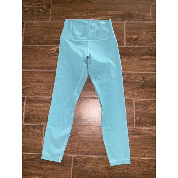 Lululemon Align High-Rise Pant 25" Blue Green Color size 6 - Picture 3 of 6